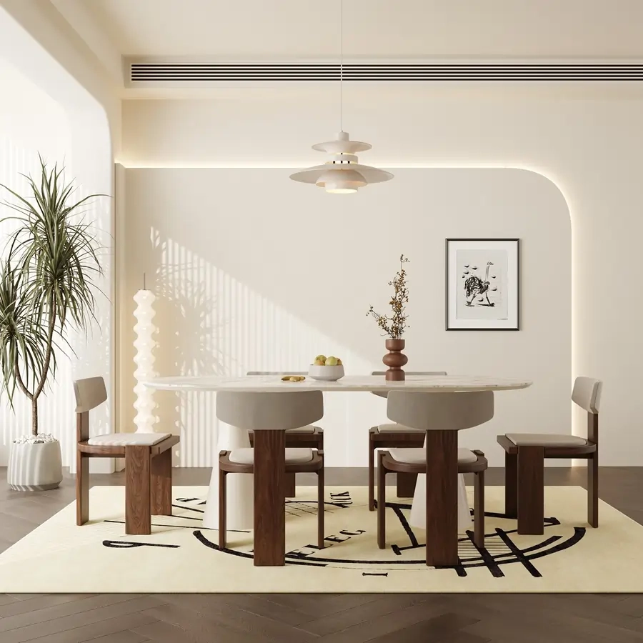 Handmade rug after László Moholy-Nagy, Typographic Collage 2