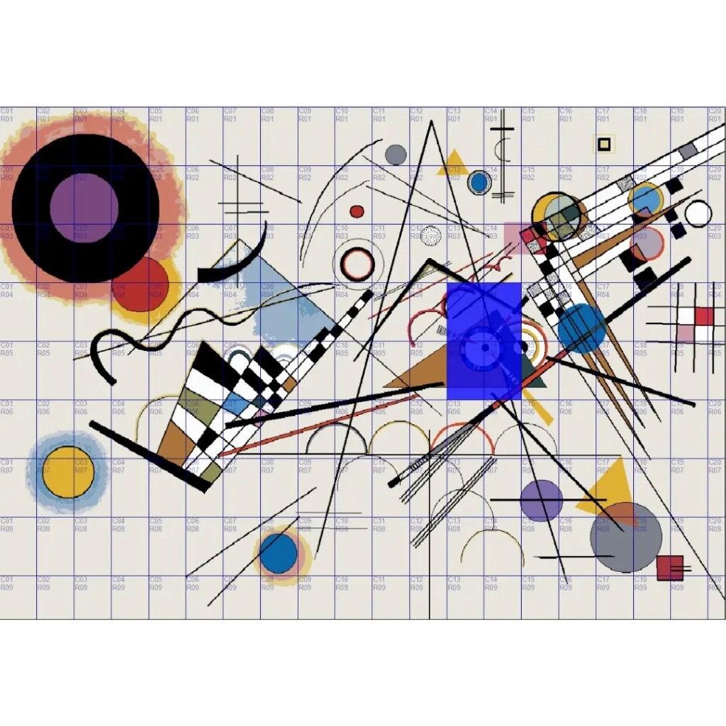 Rug Your Life handmade rug process 6 - Designing graph
