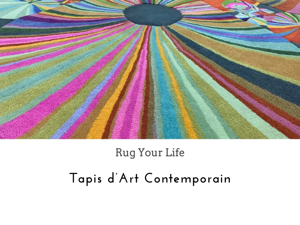 Catalogue des tapis artisanaux personnalisés Rug Your Life créés par des artistes et designers contemporains