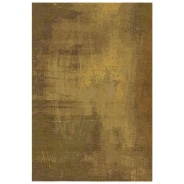 Handknotted rug inspired by golden section in painting the clients had (2)